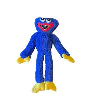 Poppy Playtime Huggy Wuggy Plush Stuffed Animal Toy 14" Blue